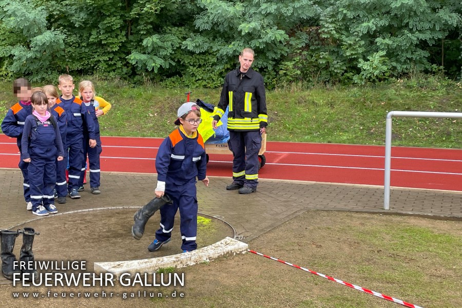 Zwergenmarsch der Kinderfeuerwehren Dahme-Spreewald 2021